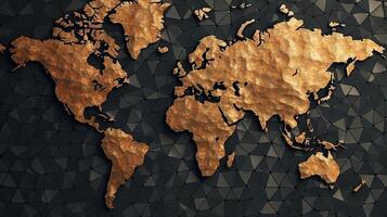 World map abstract texture surface background. . photo