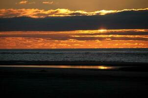 sundown at wangerooge island photo