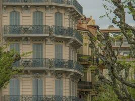 cannes at the mediterranean sea photo