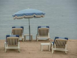 cannes at the mediterranean sea photo