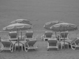 cannes at the mediterranean sea photo