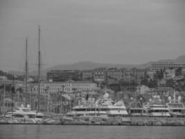 cannes city in france photo