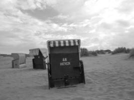 The island of Borkum in the german north sea photo