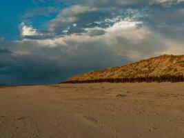 beach at the north sea photo