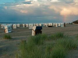 beach at the north sea photo