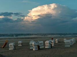 isla spiekeroog en alemania foto