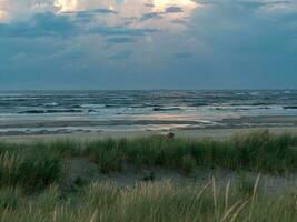 Spiekeroog island in germany photo