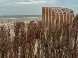 Spiekeroog island in germany photo