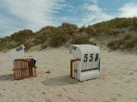 Spiekeroog island in germany photo