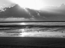 el playa de spiekeroog isla foto