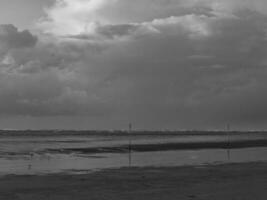 the beach of Spiekeroog island photo