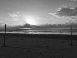 the beach of Spiekeroog island photo