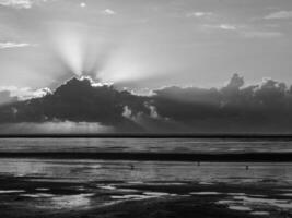 the beach of Spiekeroog island photo