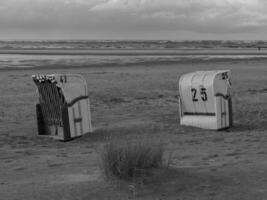 el playa de spiekeroog isla foto