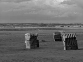 el playa de spiekeroog isla foto