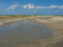 Spiekeroog island in the north sea photo