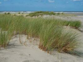 at the beach of Spiekeroog photo