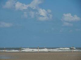 at the beach of Spiekeroog photo