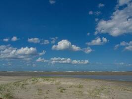 at the beach of Spiekeroog photo