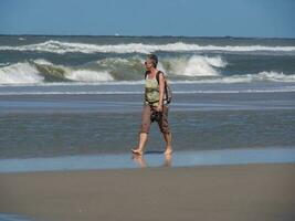 at the beach of Spiekeroog photo