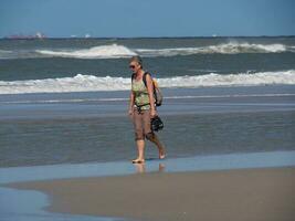 at the beach of Spiekeroog photo