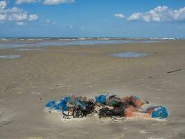 at the beach of Spiekeroog photo