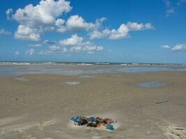 at the beach of Spiekeroog photo