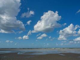 at the beach of Spiekeroog photo