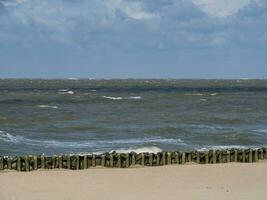 playa y dunas de spiekeroog foto