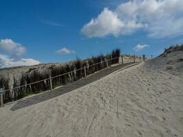 Beach and dunes of Spiekeroog photo