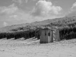 spiekeroog island in the north sea photo