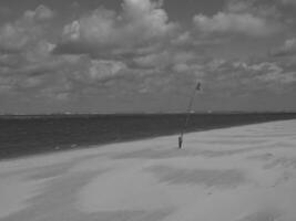 spiekeroog island in the north sea photo