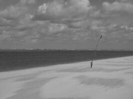 spiekeroog island in the north sea photo