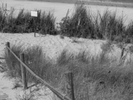 spiekeroog island in the north sea photo