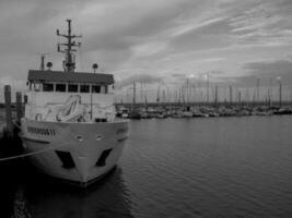 spiekeroog island in the north sea photo