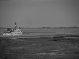 spiekeroog island in germany photo