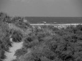 spiekeroog island in germany photo