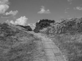 spiekeroog island in germany photo