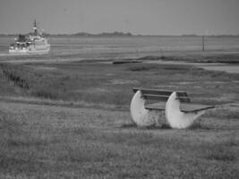 spiekeroog island in germany photo