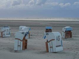 el alemán isla de spiekeroog foto