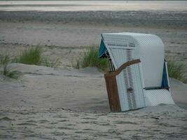 el alemán isla de spiekeroog foto