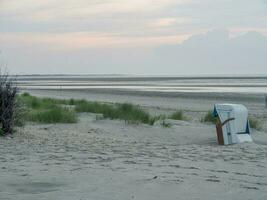 the german island of Spiekeroog photo