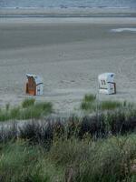 el alemán isla de spiekeroog foto