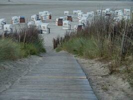 the german island of Spiekeroog photo