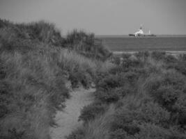 Spiekeroog island in germany photo