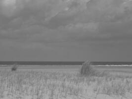 Spiekeroog island in germany photo