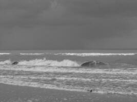 the island of Spiekeroog in germany photo