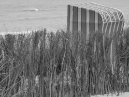 la isla de spiekeroog en alemania foto