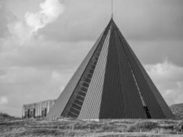 the island of Spiekeroog in germany photo