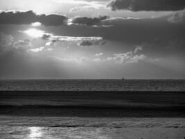 Spiekeroog island in germany photo